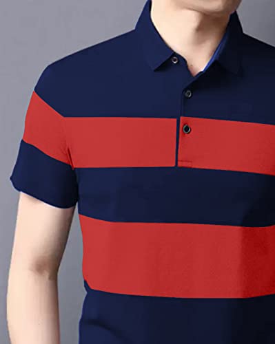 Image of AUSK Half Sleeves Polo Regular Fit T-Shirt for Mens