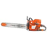 NEOTEC NH895 Gas Chainsaw with 36 Inch Bar, 94 cc Gasoline Chain Saw Power Head, All Parts Compatible with Husqvarna 394 395 394XP 395XP