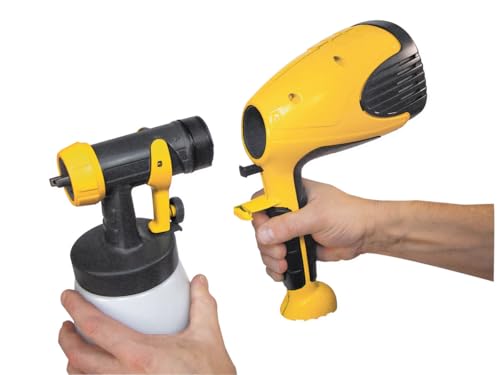 Image of WAGNER Paint Spray System Wood&Metal Sprayer W 100 for Paints, glazes Indoors and Outdoors, 5 m-12 min, Container 800 ml, 280 W