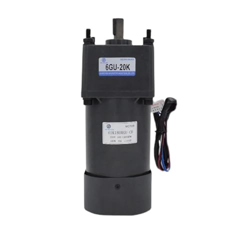 6IK180GU-CF 180W Single-Phase 220V AC Gear Reducer Motor Forward and Reverse Fixed Speed 3K-200K(11RPM)