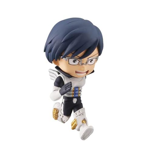 MHA Figure Tenya Iida Statue, Mini Anime Figurine Iida Tenya Figure Cake Topper Ornament Collectible Car Decor Gifts 8cm