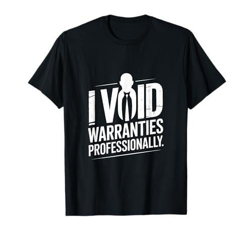 Anulo Las garantías Humor profesionalmente mecánico Camiseta