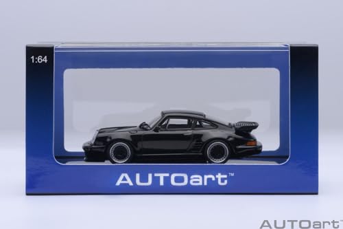 AUTOart 911 (930) Turbo Blackbird Black Wangan Midnight 1/64 miniatura 7