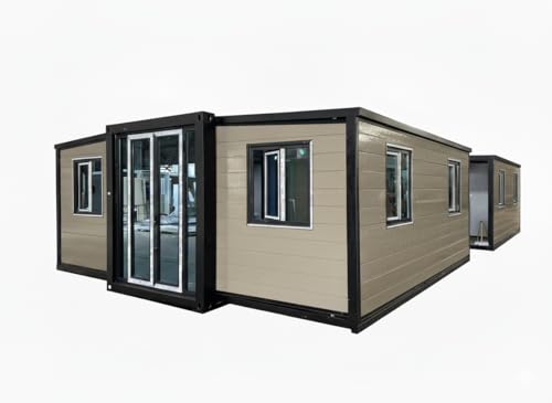 Prefab Tiny House 40ft – Foldable 3 Bedroom Modular Portable