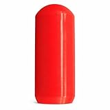 Amber Fight Gear Track and Field Training Throws Rubber Javelin Replacement Tip Red Large, Set of 2