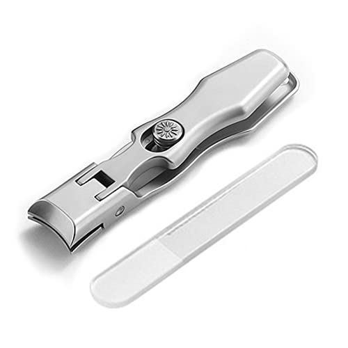 Nail Cutter Podiatry Pedicure Heavy Duty Trimmer Tools Wear-Resistant for Elder People Silver