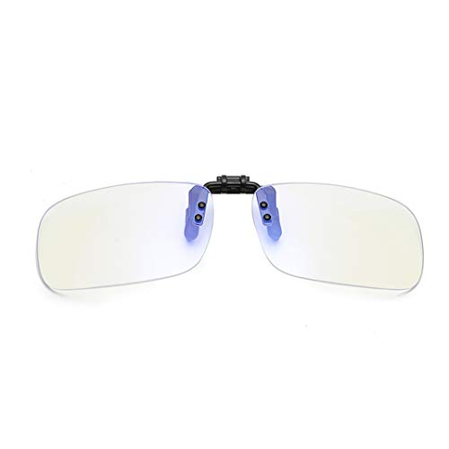 Filtro de luz azul gafas clip on Computadora Gafas Antiluz azul y UV para ordenador, tableta, smartphone, televisor y gaming-anti eyestrain(clip anti luz azul) Cover