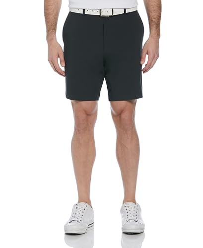 PGA TOUR Men's 8” Heather Performance Stretch Golf Shorts with Active Waistband, Moisture-Wicking, Sun Protection