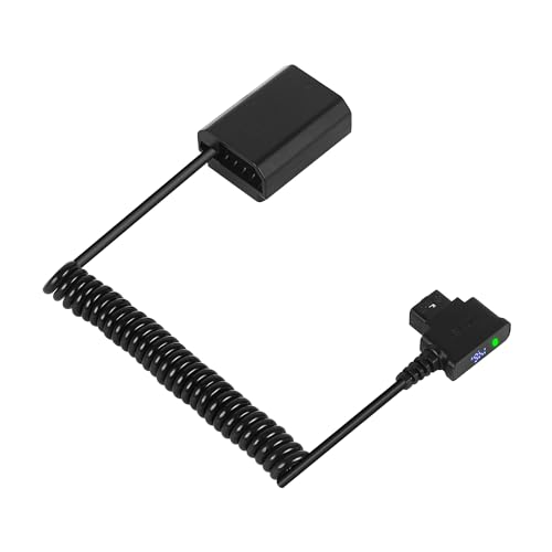 ZGCINE Câble D-Tap vers batterie factice FZ100, Remplacement pour batterie NP-FZ100 pour Sony A7III ZGCINE Câble D-Tap vers batterie factice FZ100, Remplacement pour batterie NP-FZ100 pour Sony A7III