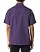 Uncommon Threads Unisex Classic 5 Button Restaurant Utility Shirt, Eggplant, X-Large