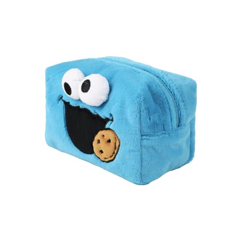 Bioworld Sesame Street Cookie Monster Blue 8" Cosmetic Bag3