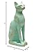 Discoveries Egyptian Imports Patina Bastet Cat Statue - Made in Egypt - 5