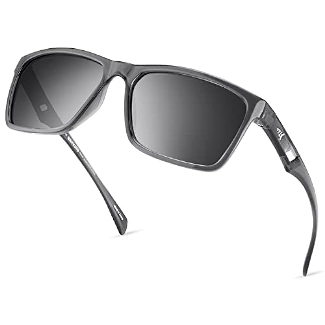 KastKing FlatRock Polarized Sport Sunglasses for Men and Women, Ideal for Driving Fishing Cycling Running, UV Protection