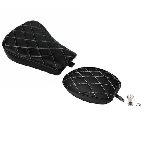 Siège coussin d'assise de moto duo pour éliminer la fatigue en Harley Sportster