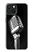 R1672 Retro Microphone Jazz Music Case Cover for iPhone 15