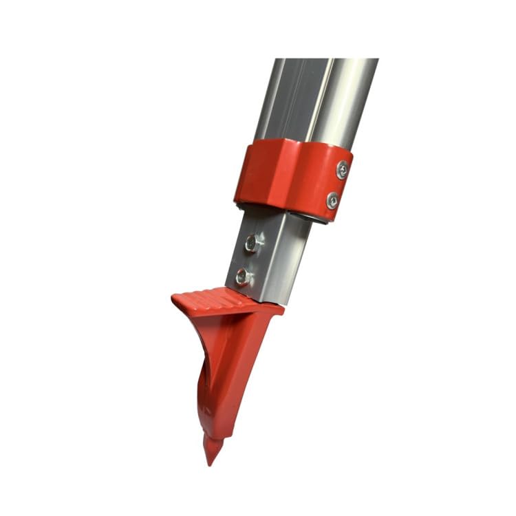 Trípode de aluminio para niveladora, láser rotativo, láser de líneas cruzadas, plegable con abrazaderas, rosca de 5/8"