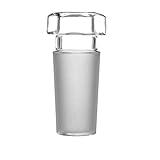 Deschem 24/40 Hollow Glass Stopper Laboratory Ground Joint Hexagonal Plug 1Pcs