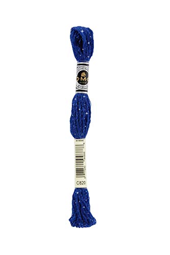 DMC CORPORATION DMC 6-Strand Etoile Floss 8.7yd-Very Dark Royal Blue Embroidery Accessory