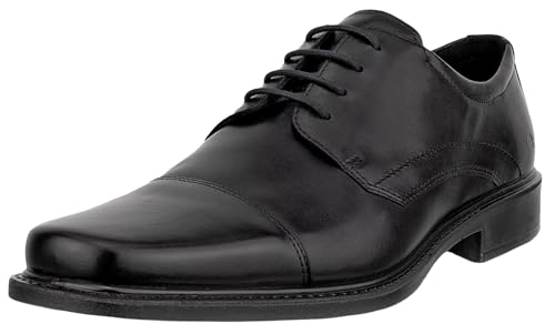 ECCO Men's New Jersey Lace-up Oxford, Black, 13-13.5 M US