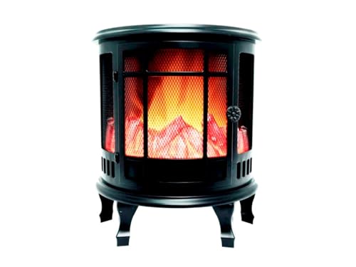 Dekorativer Kamin mit Feuereffekt. Batteriebetrieben (nicht im Lieferumfang enthalten). Ideal, um Ihrem Raum ein wenig Wärme zu verleihen.