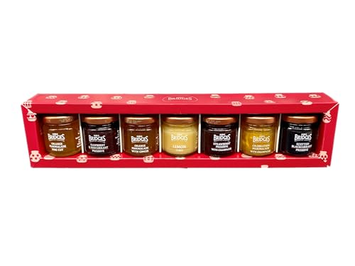 Mrs Bridges Assortment of Jams and Preserves, 7 Flavours, 42g Jar...