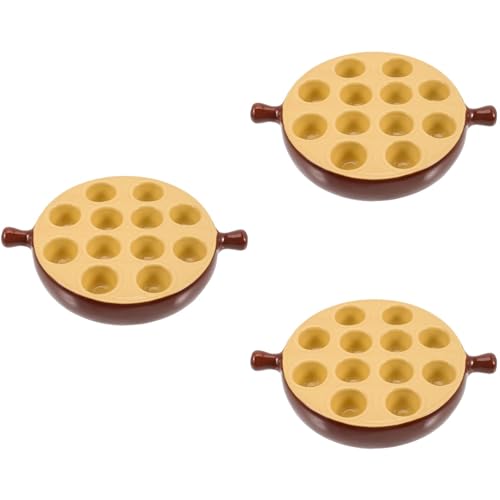 BESTonZon 3 Pièces Plat D'Escargot en Céramique - Assiette Pour Four et Poêle À Griller - Plat de Cuisson
