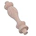 Walmine 7x1.8cm Wooden Baluster Spindles H-83 Craft Spindles DIY Accessories for Furniture Decoration Pack of 20