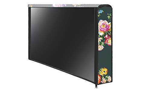 Image of WACKY 43 Inch Smart LED TV Cover PVC Waterproof Printed With Transparent Polythene Layer Compatible for Sony, Mi, Kodak Smart LED TV