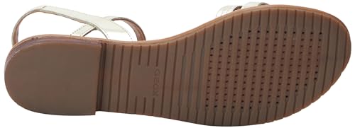 Geox Girls' D Sozy S B Flat Sandal, Gold, 42