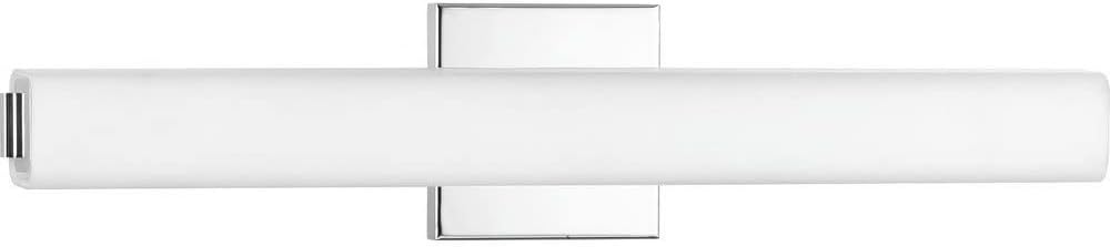 Progress Lighting Beam LED Collection 22" Etched Opal Glass Modern Bath Vanity Light Polished Chrome
