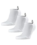 [page_title]-FALKE Unisex Sneakersocken Cool Kick Sneaker 3-pack - Funktionsfaser, 3 Paar, Weiß (White 2000), Größe: 42-43