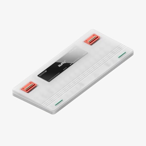 Image of nuphy Air75 V2 Portable 75% Mechanical Keyboard,Wireless Keyboard,Supports Bluetooth /2.4G /USB-C RGB Bluetooth Keyboards,Compatible with Windows /Mac OS /Linux Systems White-Gateron Blue Switch