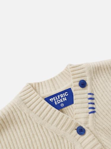 Aelfric Eden Women's Cardigan Sweaters V-Neck Button Down Long Sleeve Shrugs Knit Cropped Tops3