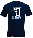 Mountee Apparel Calvin Ridley 0 Tennessee Shirt T-Shirt Adult Small Blue