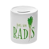 FORMAT STANDARD : Avec une hauteur de 9,3 cm et un diamètre de 8,4 cm (format proche d'un mug classique), elle offre une belle contenance pour accumuler pièces de monnaie et billets sans prendre trop de place.