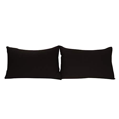Stretch Pillowcases Standard Size 2 Pack - Micro...