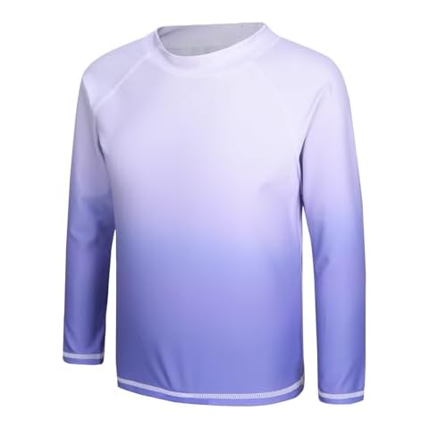 Girls Long Sleeve Rash Vest for Summer Cover