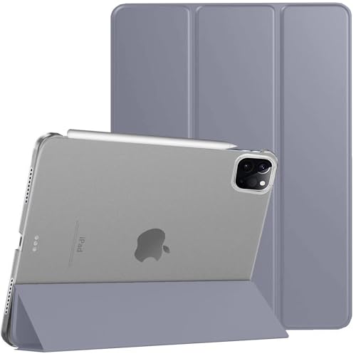 Image of DuraSafe Cases for iPad PRO 11 Inch 2 2020 3 2021 4 2022 [ PRO 11 2nd 3rd 4th ] Slim Lightweight Protective PC Dual Angle Stand Cover - Gray