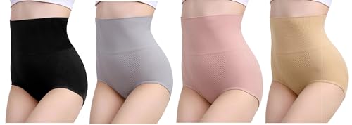 Image of KROYWEN 4-in-1 Seamless Tummy Tucker Shapewear for Women | Body Shaper for Tummy, Thighs, and HIPS - Ideal for Gym, Yoga, Exercise, Dance, Walking, Jogging - Free-Size Shapewear Upto M, L, XL, XXL