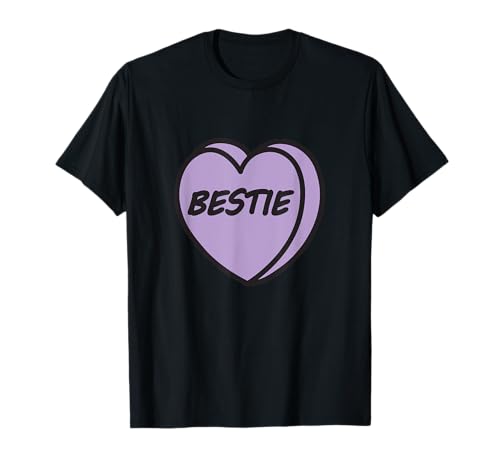 Valentines Day Candy Sweet Hearts Love Bestie Camiseta