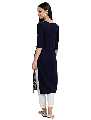 Image of Women's Crepe Straight Kurta