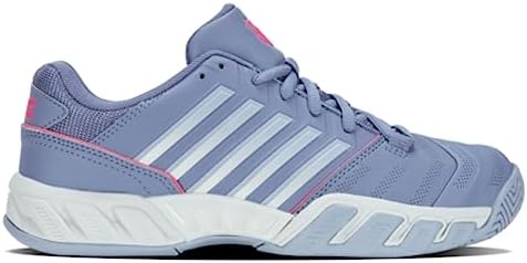 K-Swiss Women's Bigshot Light 4 Tennis Shoe, Infinity/Blue Blush/Blue Blizzard, 9 M | Image 1