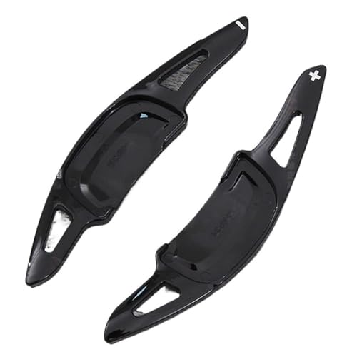�� �p�h���V�t�^�[ Compatible With Mazda For CX-60 2023 2024 �ԗp�V�t�g�p�h�� �X�e�A�����O�z�C�[���p�h���ɑΉ�(Black)