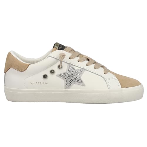 Vintage Havana Women's Casual and Fashion Sneakers, White Multi, 6.5