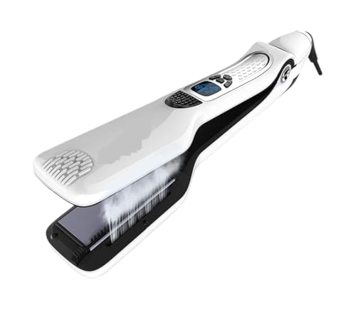 Plancha de Pelo Profesional con Vapor y Cerámica Blanca miniatura 1