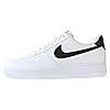 NIKE Women's Wmns Air Force 1 '07 Basketball Shoes, White White White Black 152, 4 UK #2