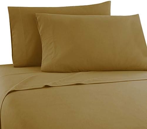Giselle Luxurious Split Queen Size Sheets for Adjustable Beds with 13 Inch Extra Deep Pocket Solid Taupe/Sand - 1800 Series Brushed Microfiber - Wrinkle Free & Hypoallergenic