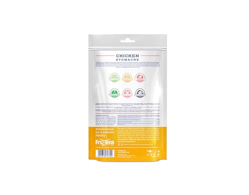 Frigera Hähnchenmagen 150g – Natürliche Hundesnacks, Reich an Protein, Gluten- und Getreidefrei