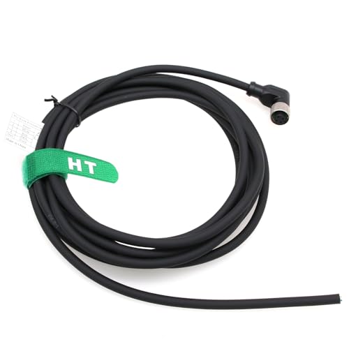 Câble M12 A code 4 broches vers fil nu de 25m pour capteur et automatisation industrielle