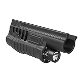 Nightstick SFL-11WL Shotgun Forend Light - 1200 Lumens Forend Light for Mossberg 500/590/590A1/Shockwave - IP-X7 Waterproof Impact & Chemical Resistant - 2 CR123 Batteries – Black
